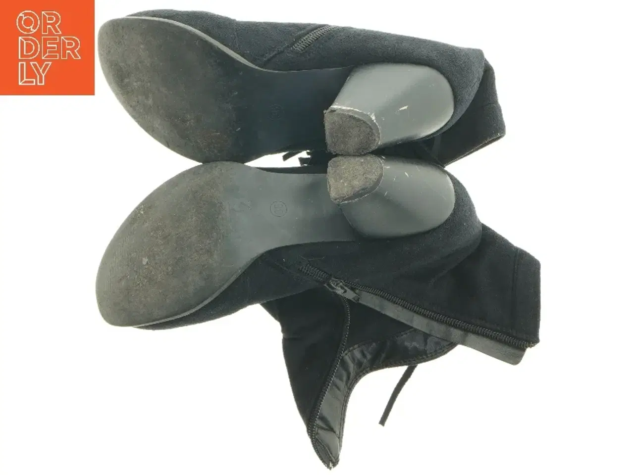 Billede 5 - Blå støvler med frynser fra Plus (str. 36 )