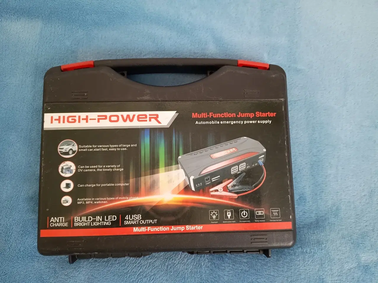 Billede 1 - Powerstation med solar el/batteri/solar oplader