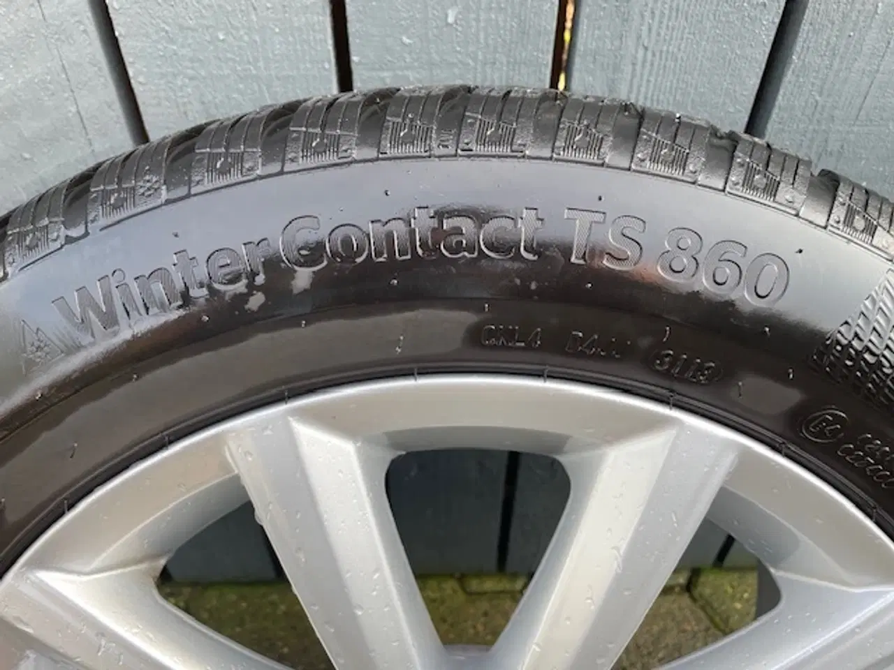 Billede 7 - Alu vinterhjul med Continental dæk til VW Polo