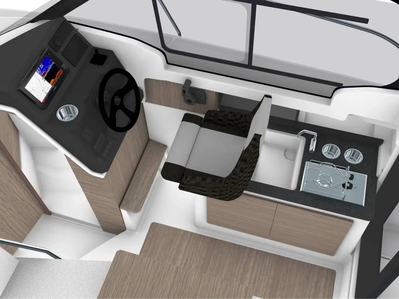 Billede 11 - Jeanneau Merry Fisher 695 Serie 2  - 100 HK Yamaha