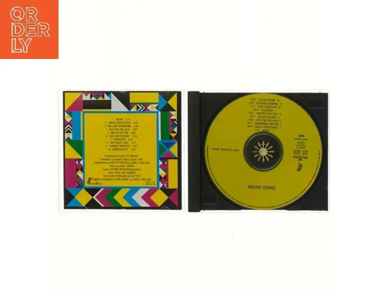 Billede 3 - CD med albummet Safari af Gnags (str. 12,5x14 cm)