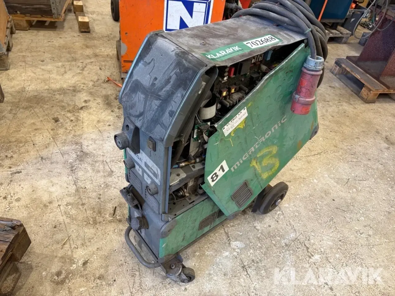 Billede 1 - Svejsemaskine Migatronic Omega2 550
