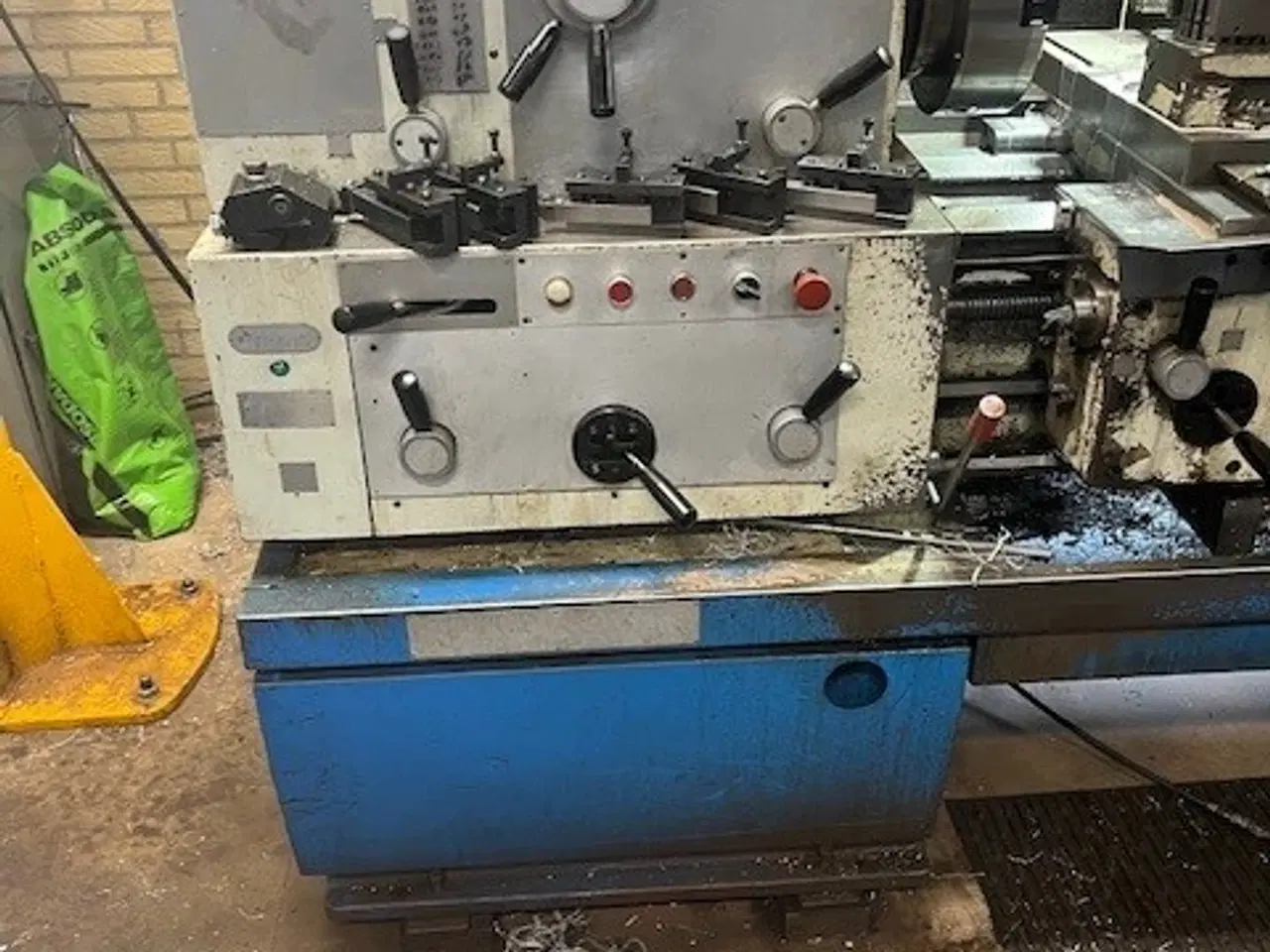 Billede 4 - TOS Drejebænk SN500 2000mm incl. digital mv.