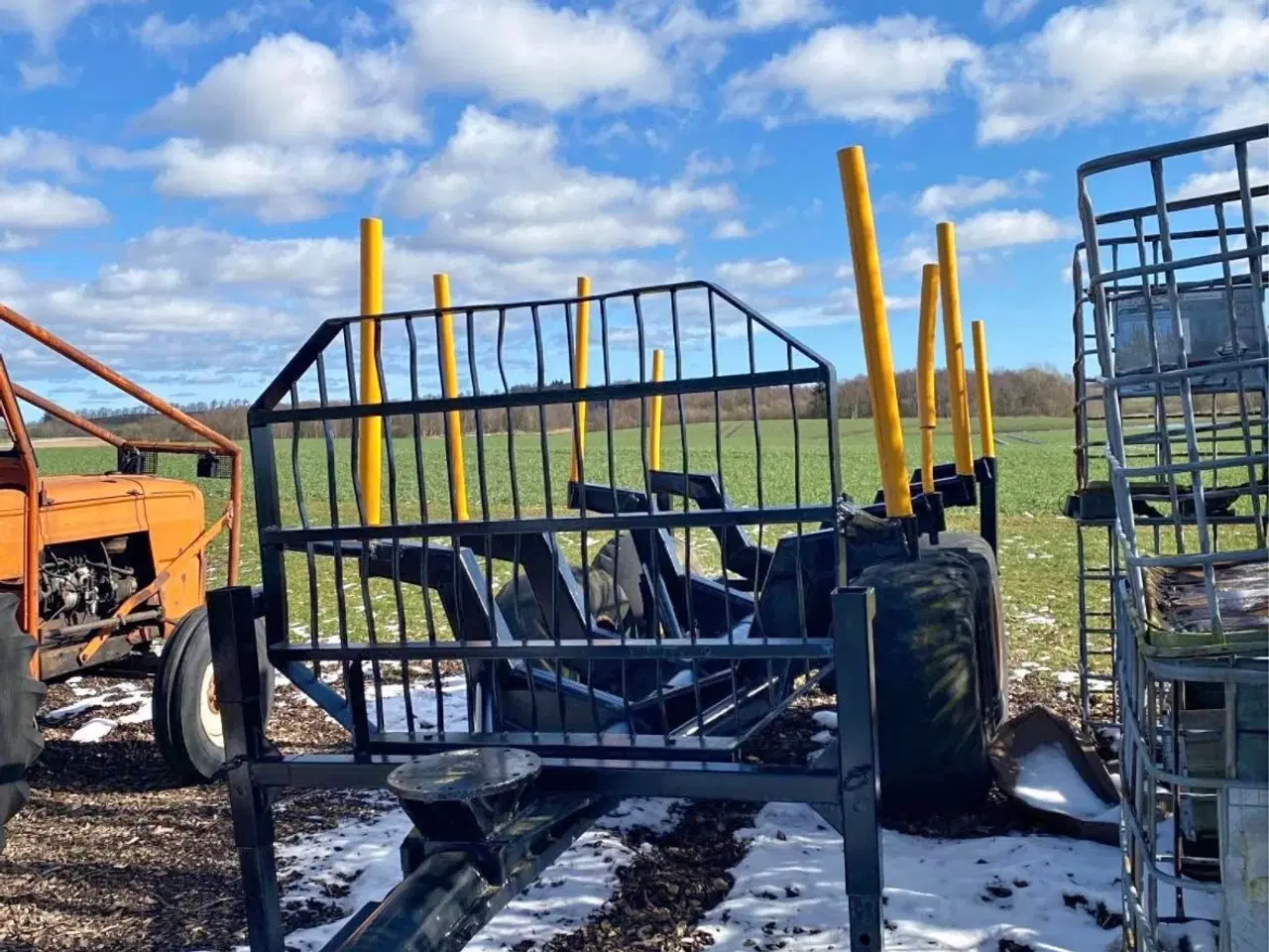 Billede 1 - Skovvogn nymalet 