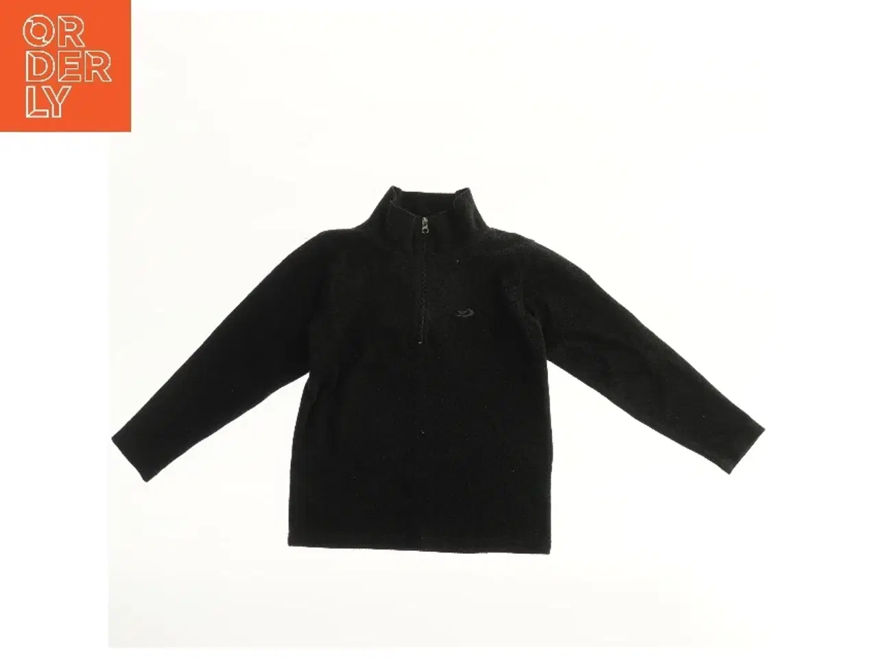 Billede 2 - Sort fleece hættetrøje fra Five Seasons (str. 116)