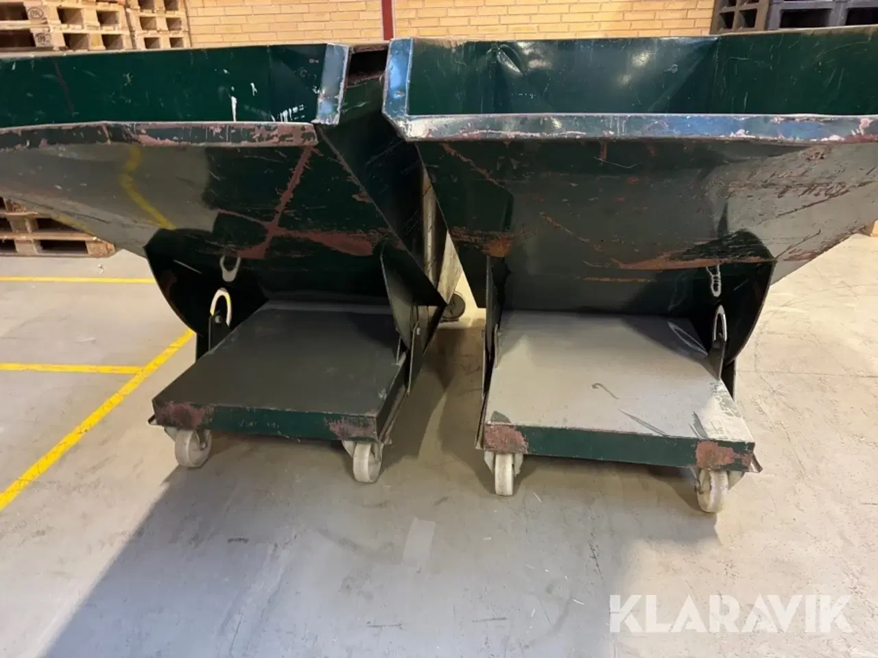 Billede 8 - Vippecontainer 1000liter 2 styk