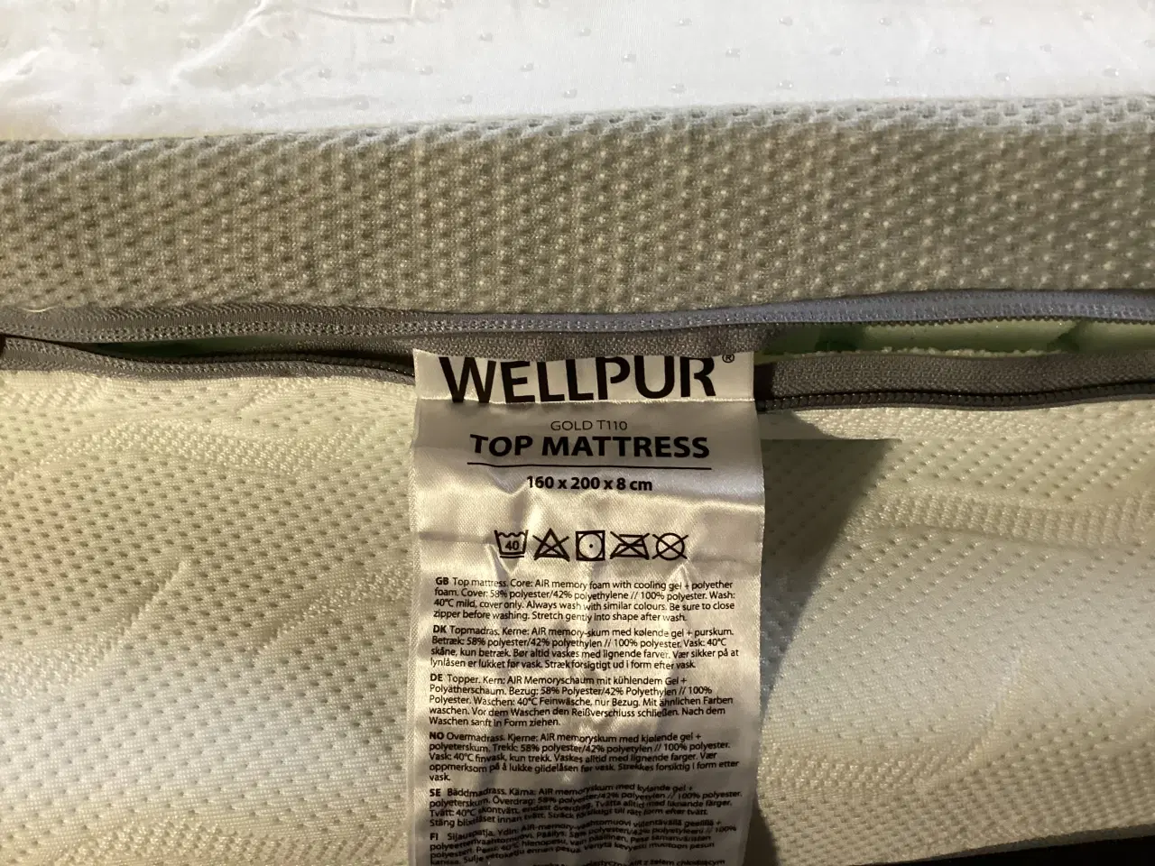 Billede 2 - 2 stk. boxmadras incl. topmadras 