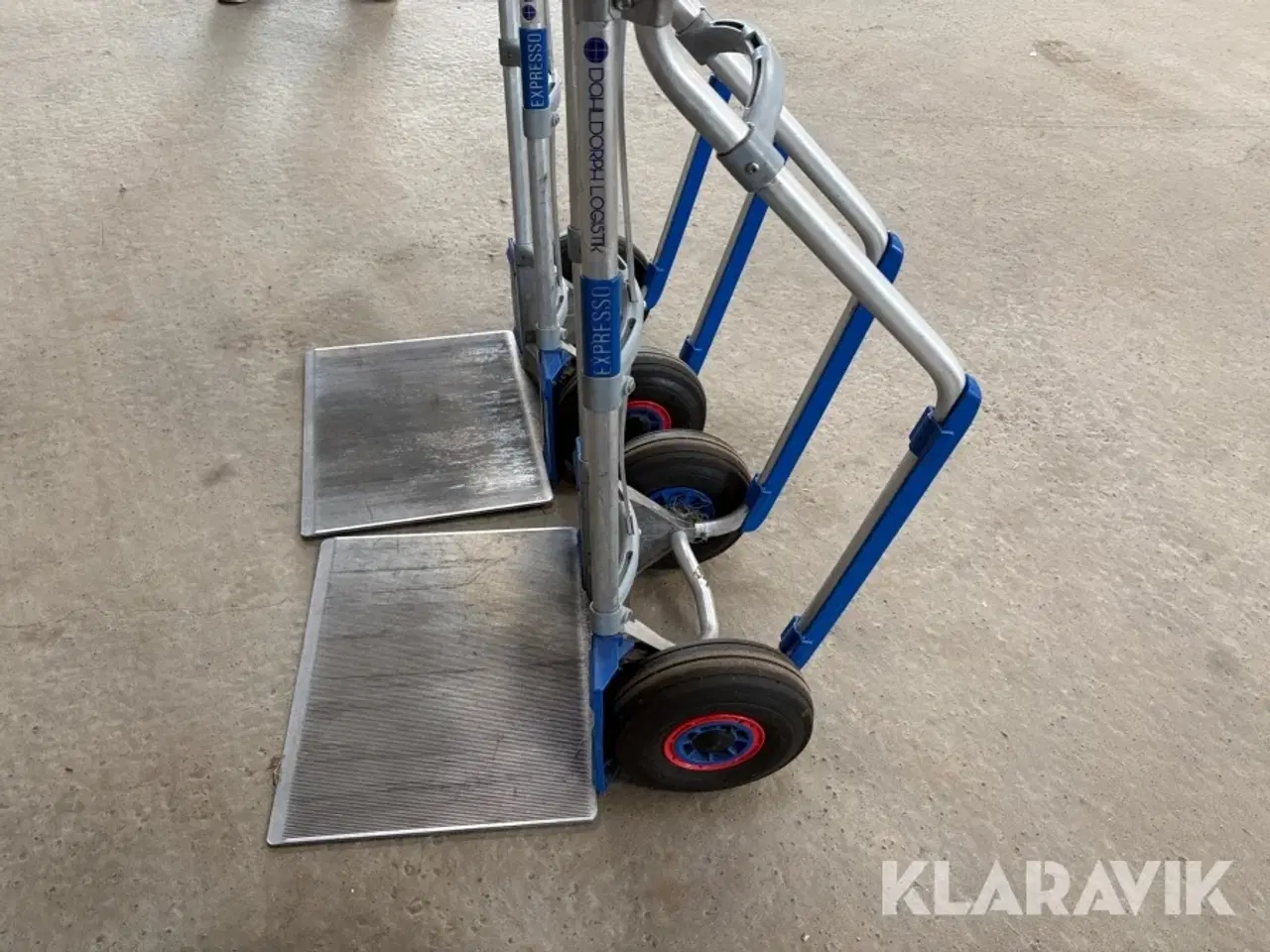 Billede 9 - Højstyrke-aluminiums Sække vogne Expresso 201421K05 2 styk