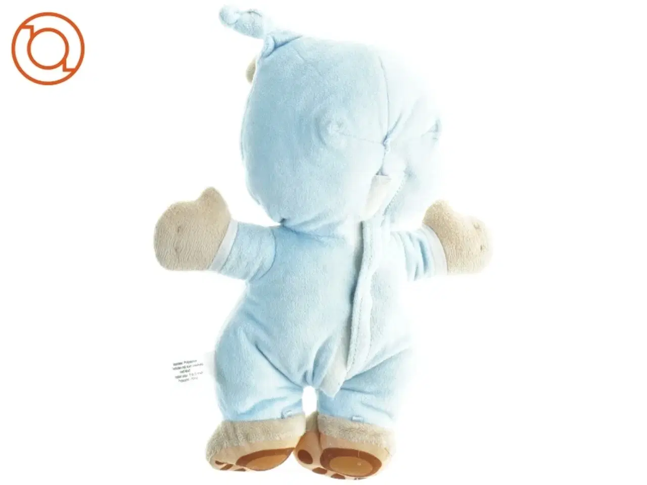 Billede 5 - Synge bamse Blå plys teddybjørn med lyd og lys (str. 29 x 24 cm)