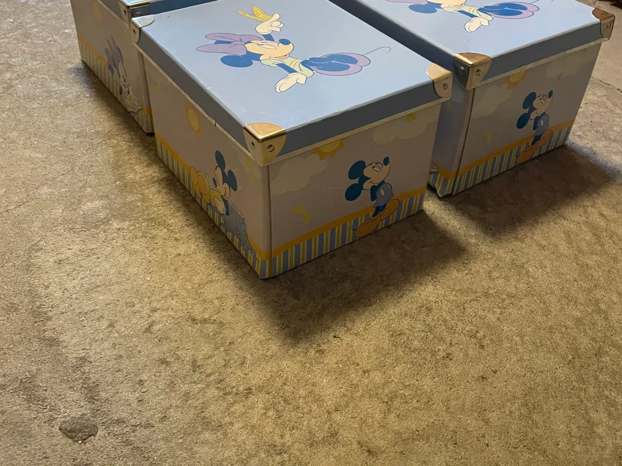 Billede 2 - Søde Disney Opbevaringskasser