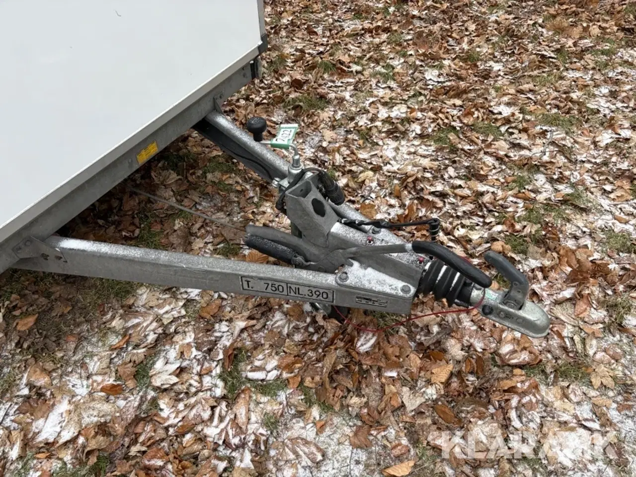 Billede 9 - Lukket trailer Variant B715C2 750 kg. med bremser