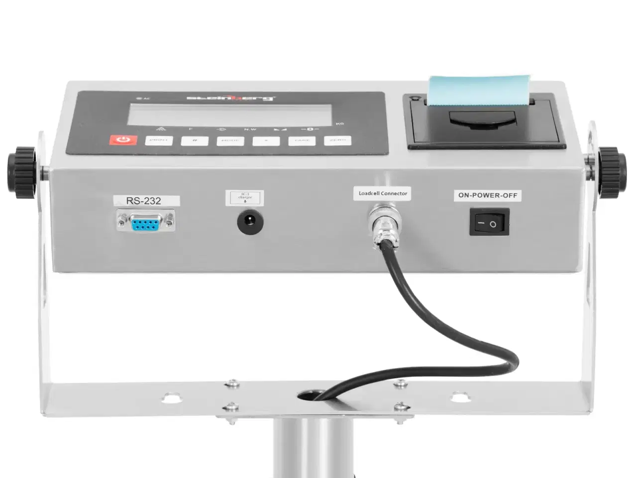 Billede 4 - Pakkevægt – 300 kg / 10 g – LCD – labelprinter