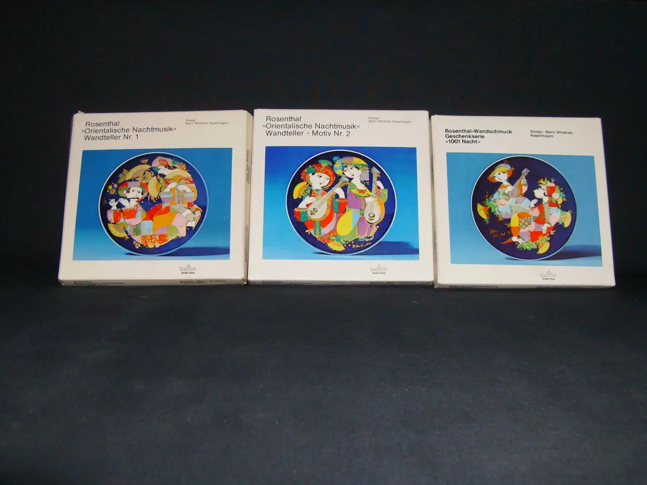 Billede 5 - Bjørn Wiinblad platter 1976