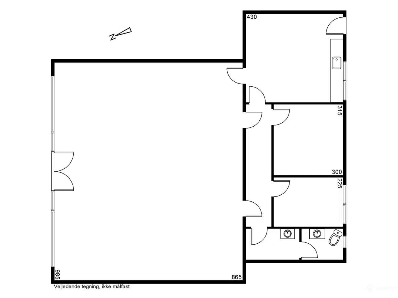 Billede 8 - Særdeles synligt lejemål med bred facade midt i gå-gaden
