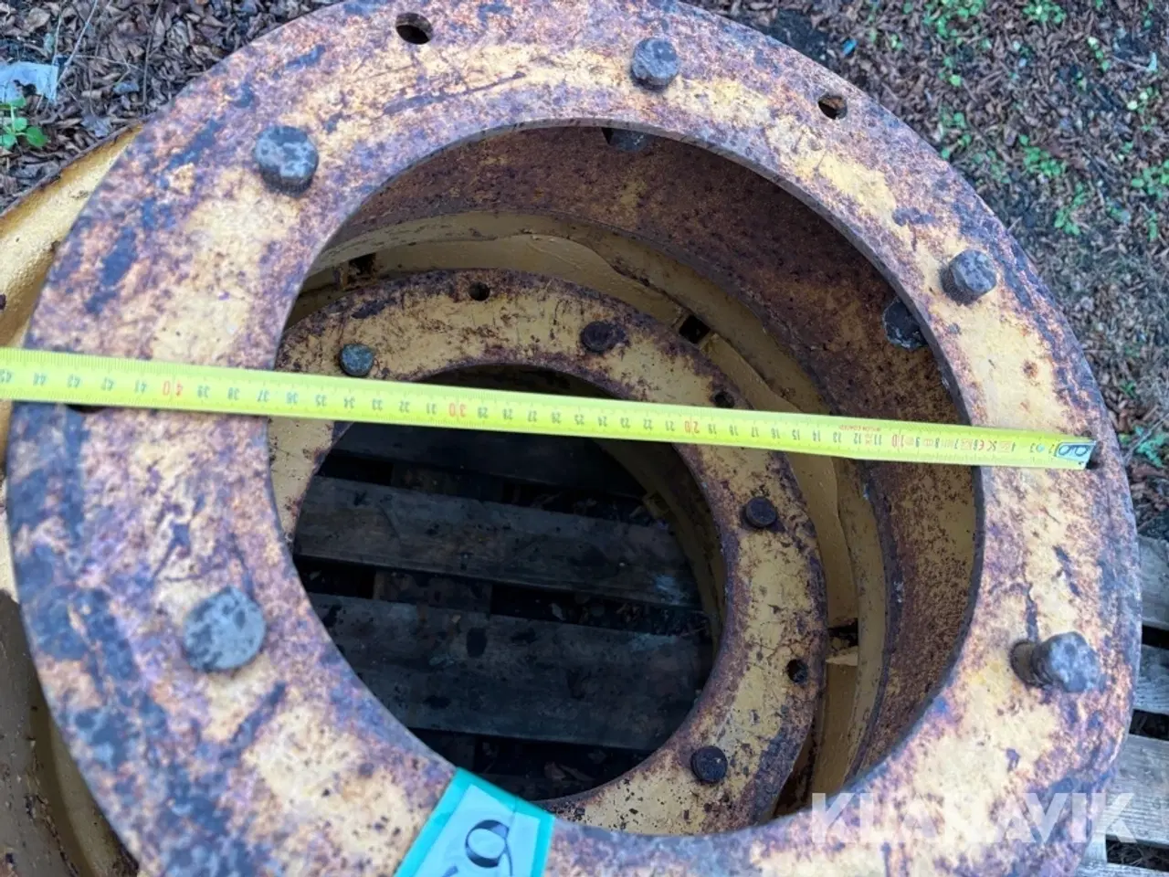 Billede 4 - Fælge til forøget sporvidde 2 styk