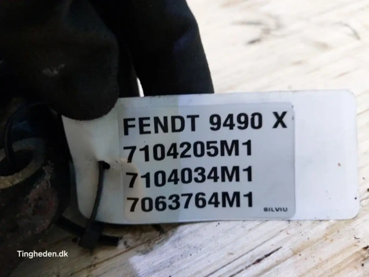 Billede 2 - Fendt 9490X Motorremskive 7104205M1