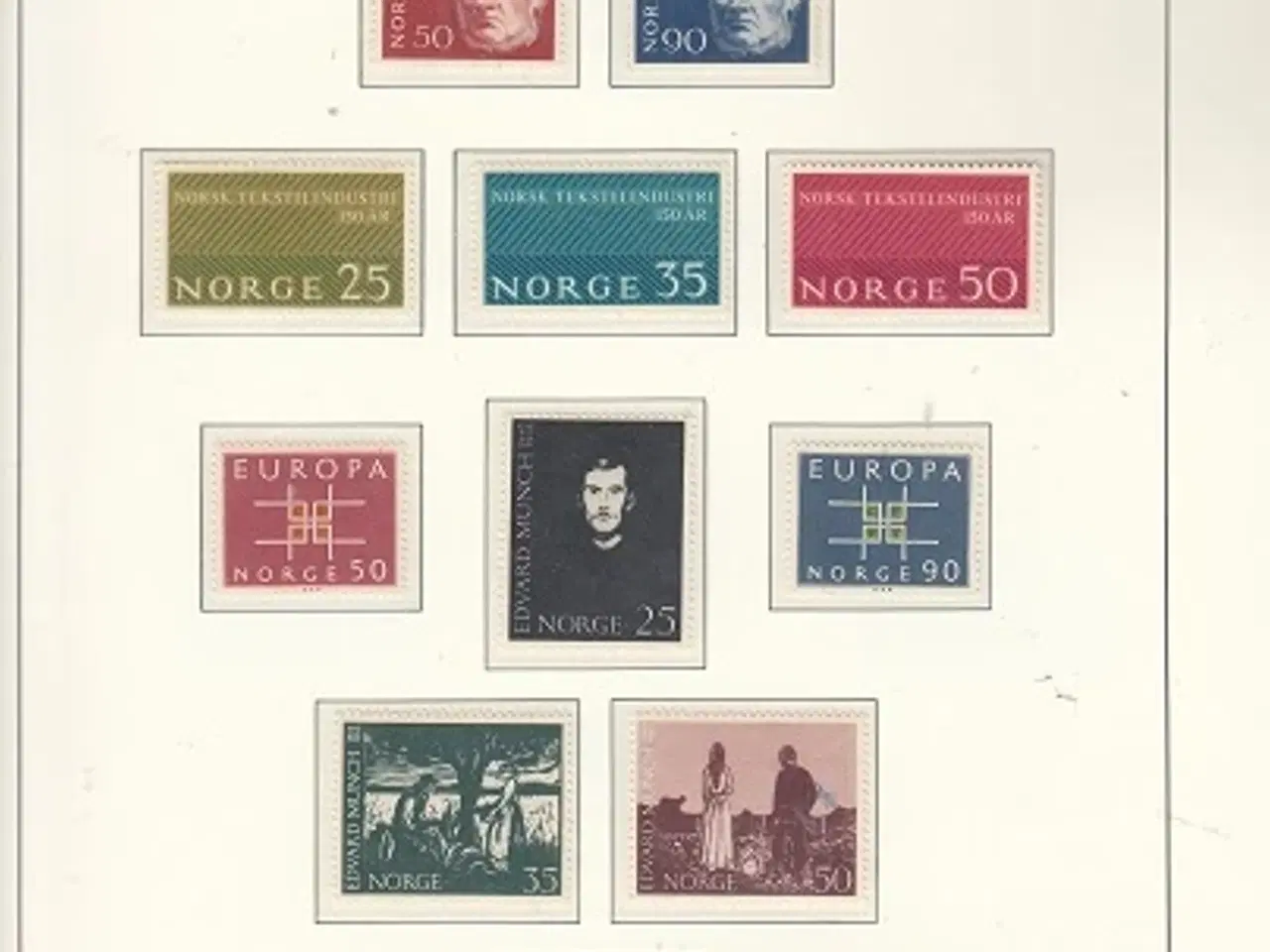 Billede 5 - Norgessamling i flot Lichtturm album 1945 - 1982. 
