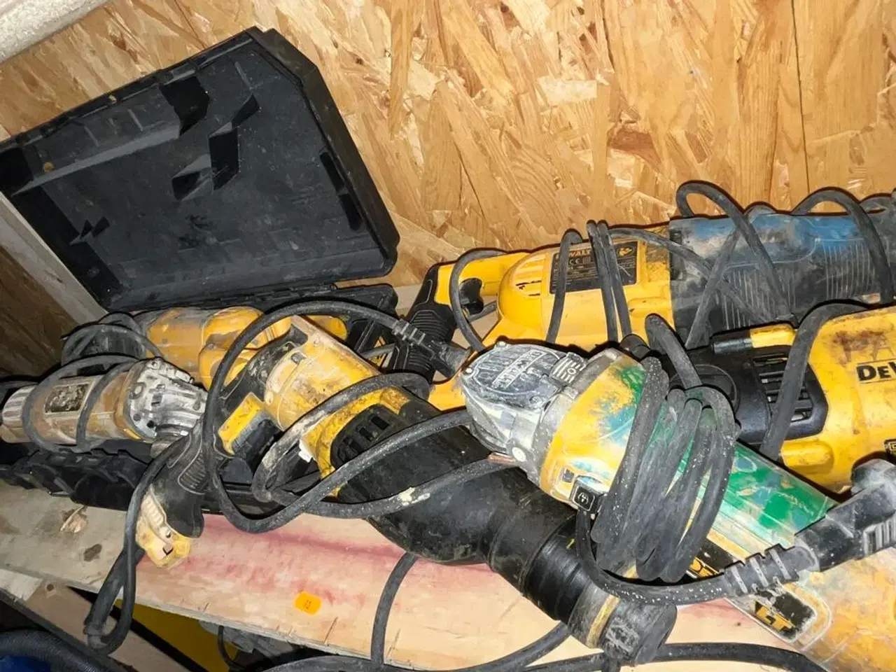 Billede 1 - 2 x Vinkelsliber ,  2 x Borehammer, 2 x Bajonetsav DEWALT