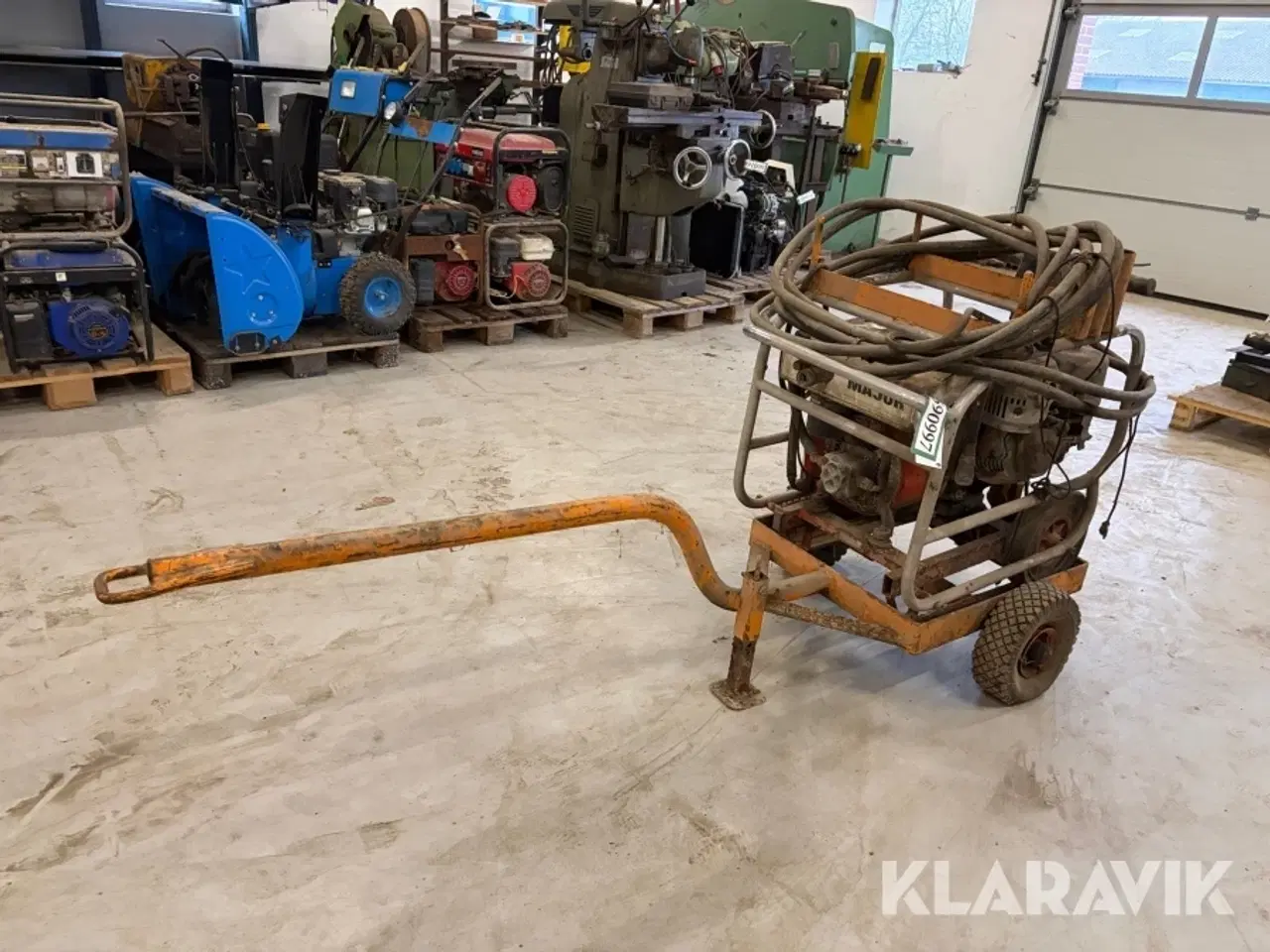 Billede 1 - Hydraulikstation Lifton Major med hydraulisk hammer