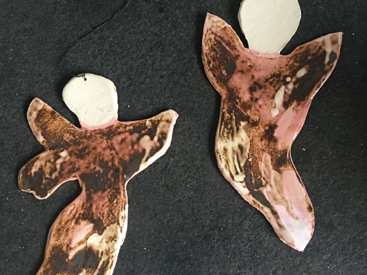 Billede 5 - Engle, keramik, træ