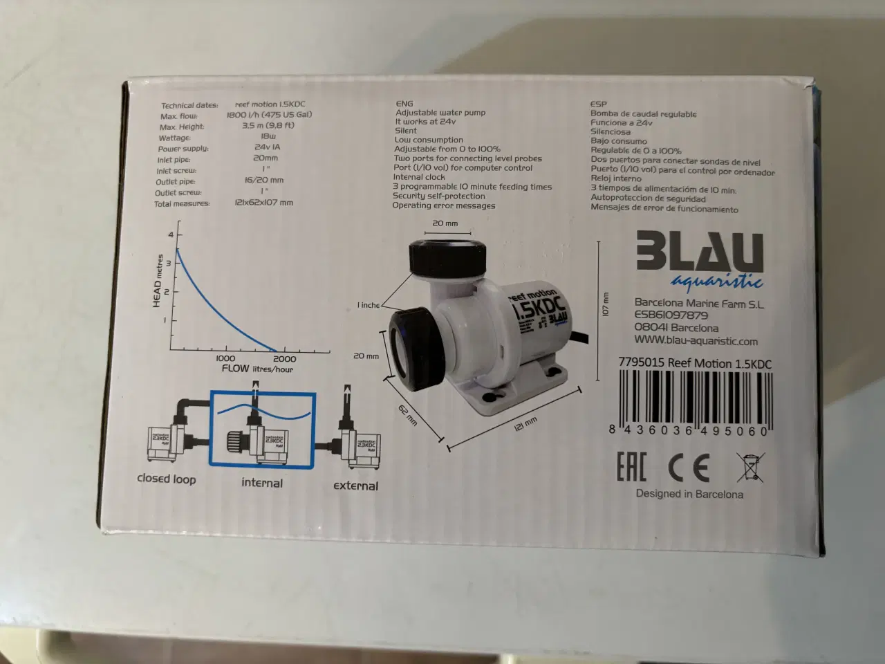 Billede 2 - Blau Reef Motion 1.5KDC