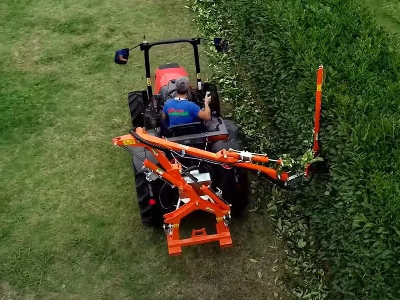 Billede 8 - Rinieri 120 150 cm hækkeklipper auto nivellering