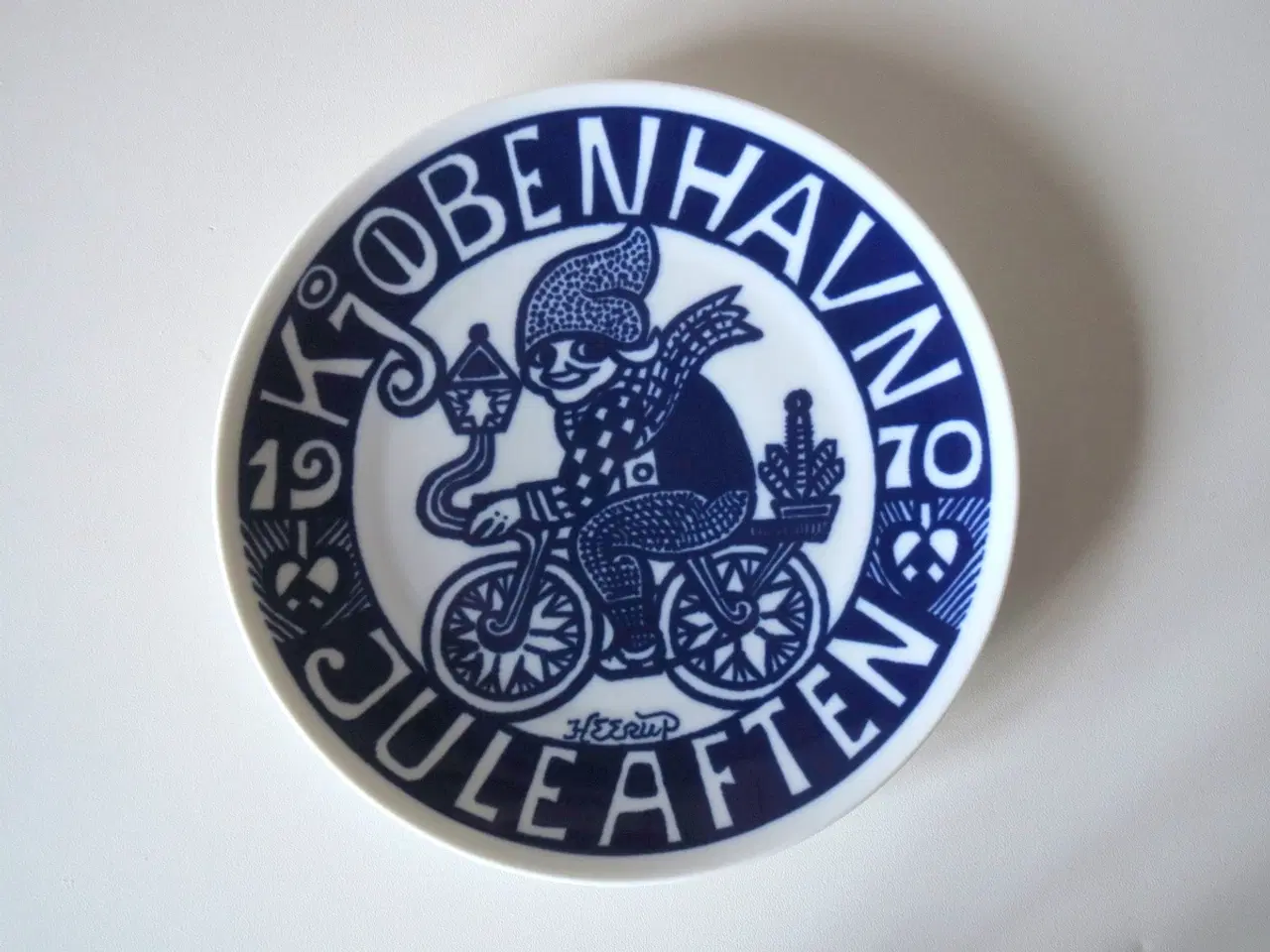 Billede 3 - 4 Heerup kunstnerplatter jul 1970