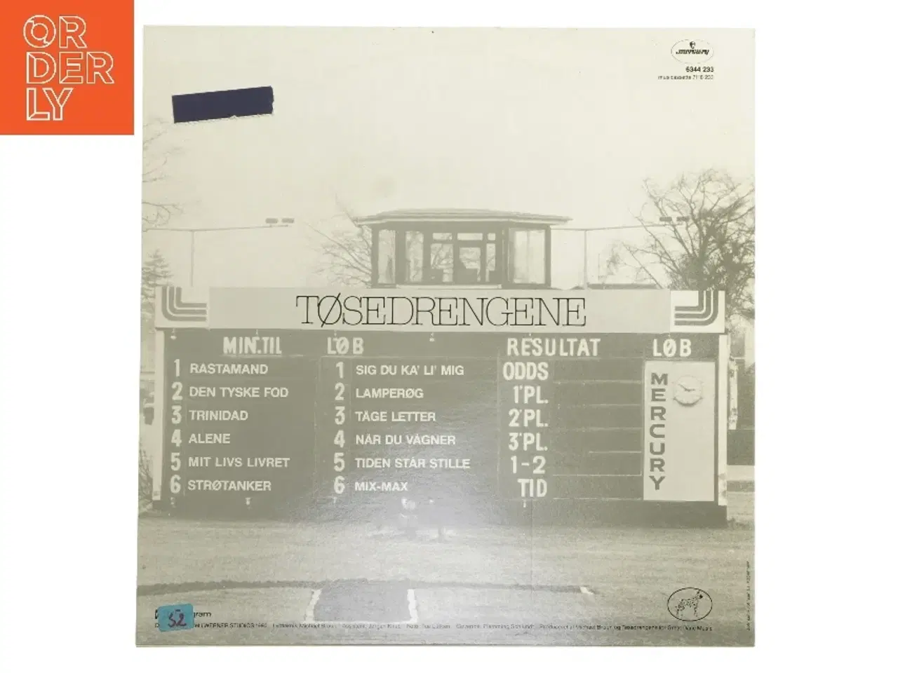 Billede 2 - Tøsedrengene - Tiden Står Stille LP fra Mercury