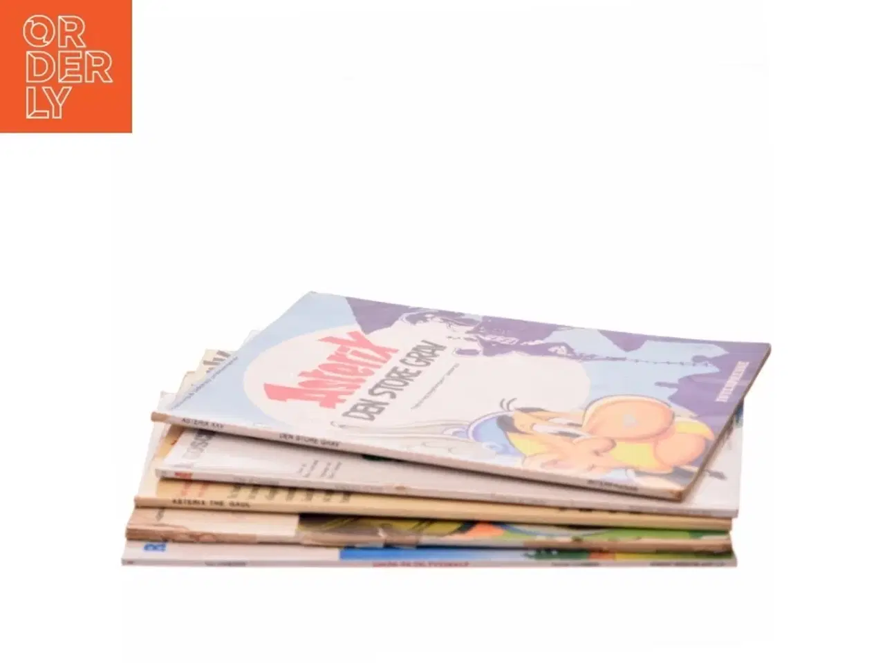 Billede 2 - 4 stk Asterix: Den store grav af René Goscinny (Bog)