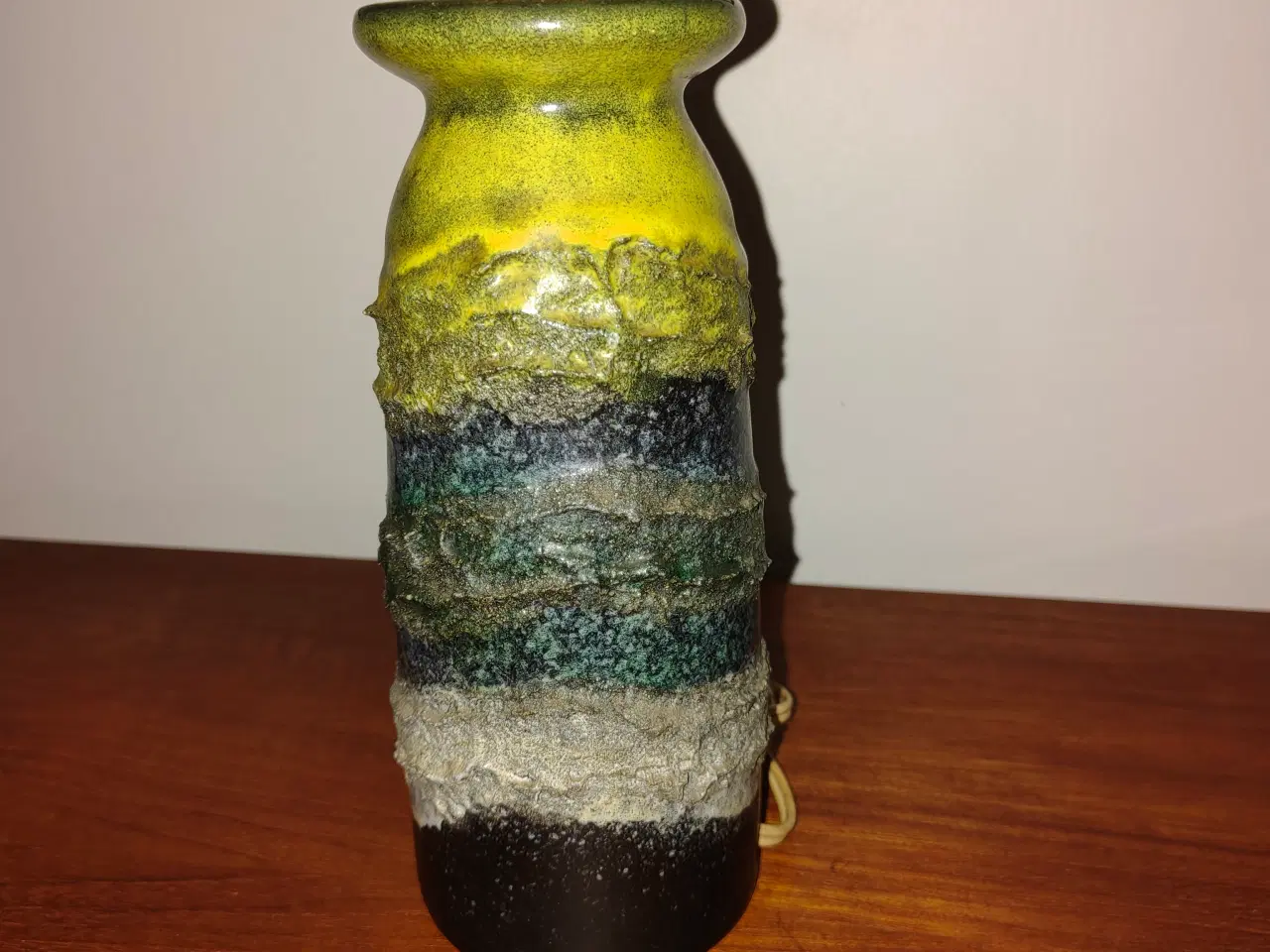 Billede 3 - Flot vintage fat lava bordlampe