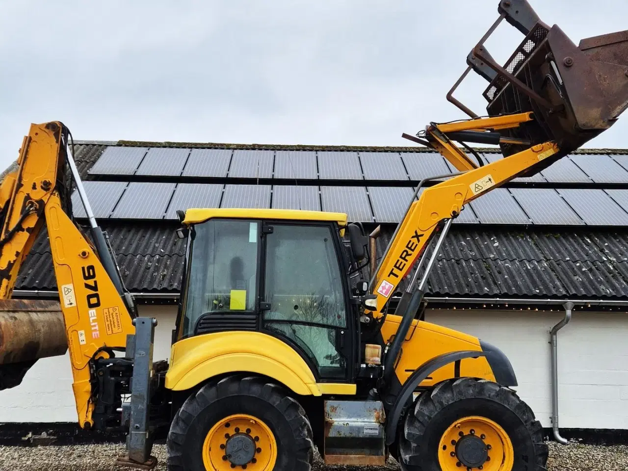 Billede 7 - Terex 970 ELITE / nye dæk / centralsmøring / teleskoparm / skovlsæt