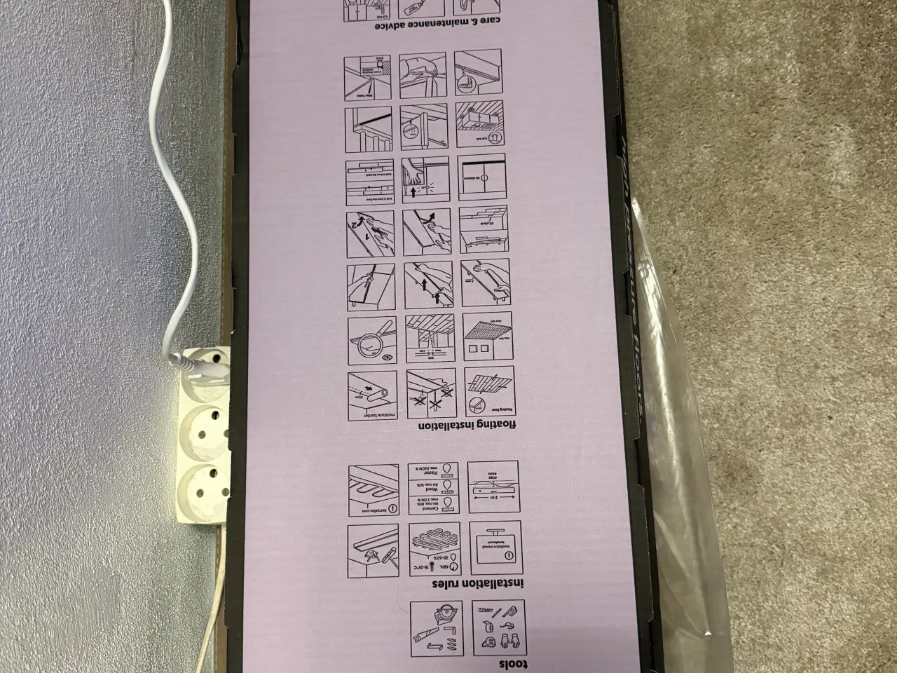 Billede 5 - Klikgulv med metal skinne 