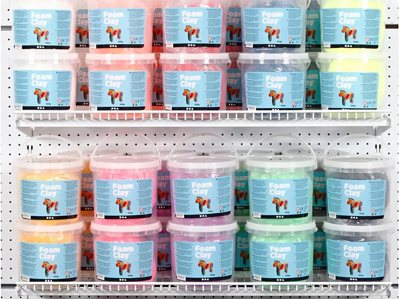 Billede 1 - Foam Clay® - 10 spande til kreative projekter