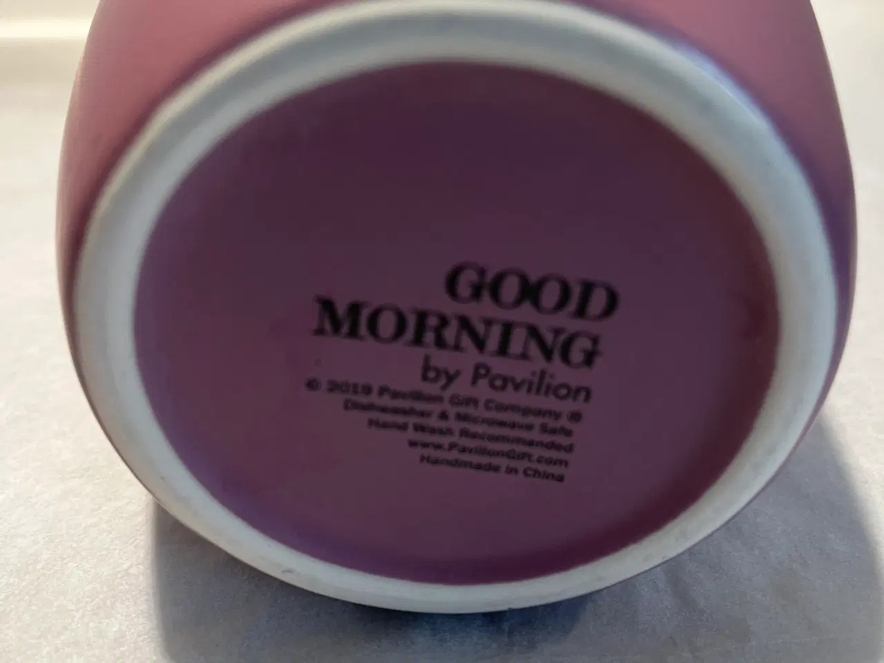 Billede 2 - Good Morning by Pavilion Krus i keramik lilla/mørk