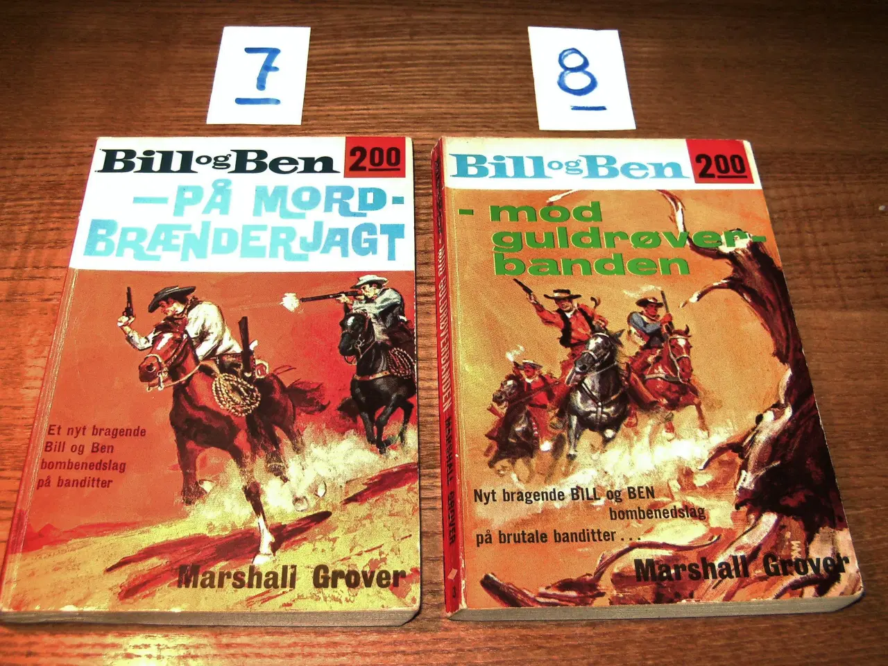 Billede 4 - Bill og Ben og Morgan Kane  bøger købes