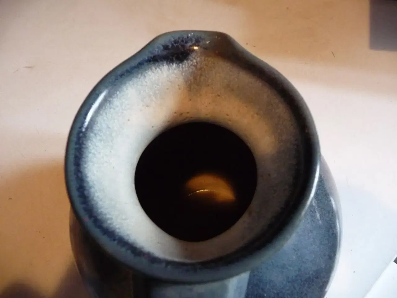 Billede 4 - gråblå keramik vase, KMK manuell
