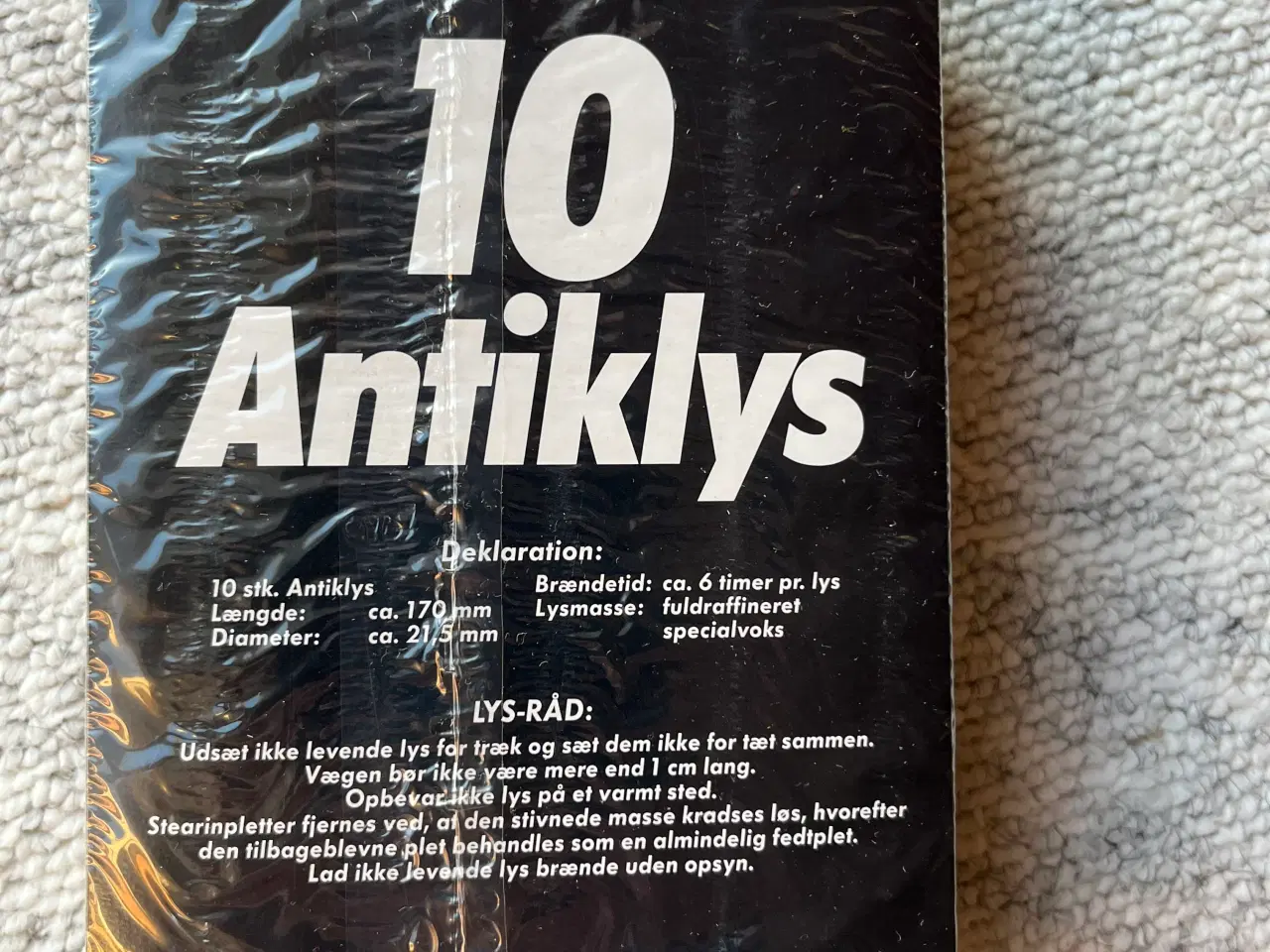 Billede 2 - Antik/windsor stearinlys