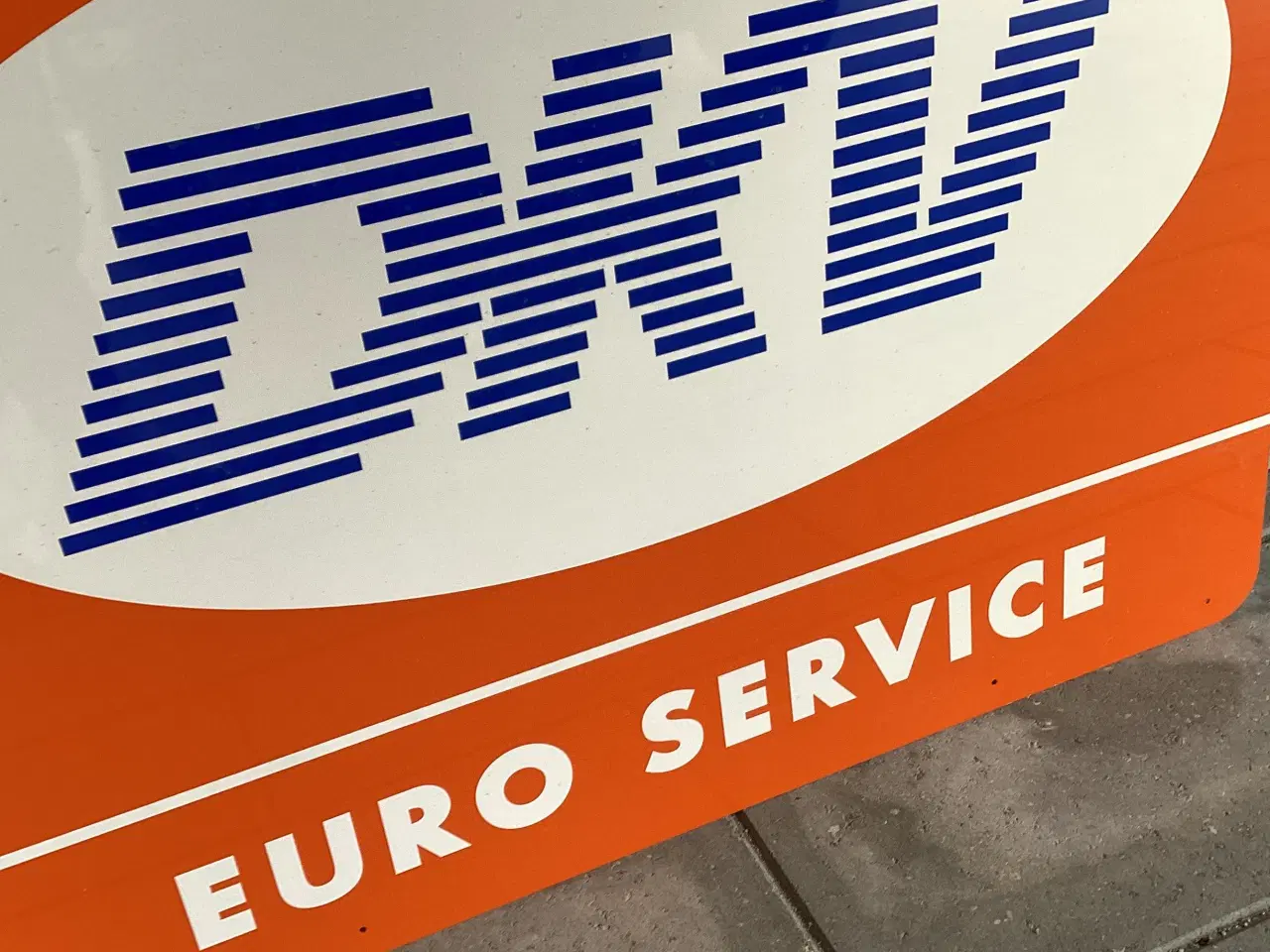 Billede 4 - Stort metalskilt som samlerobjekt