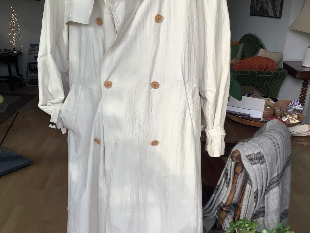 Billede 9 - Flot original 80er  herrerfrakke  