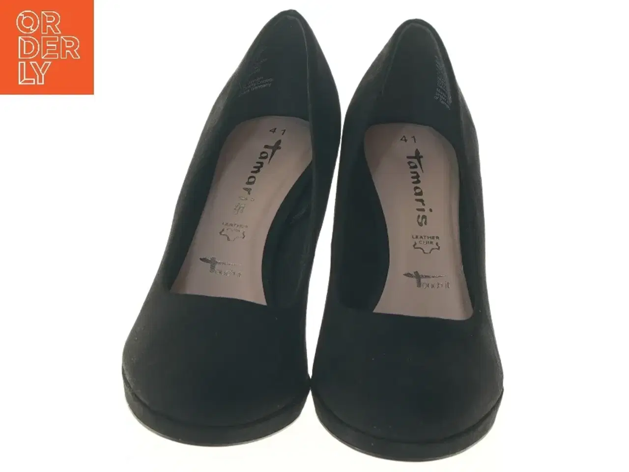 Billede 3 - Sorte stiletter størrelse 41 fra Tamaris (str. 41 )