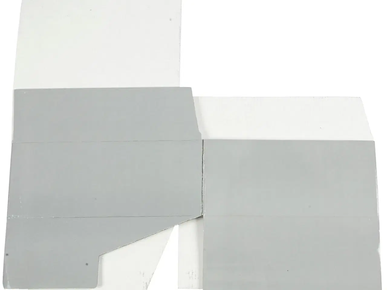 Billede 1 - Kraftig Lys Grå Papæske 10x25x22 cm - 1 stk.