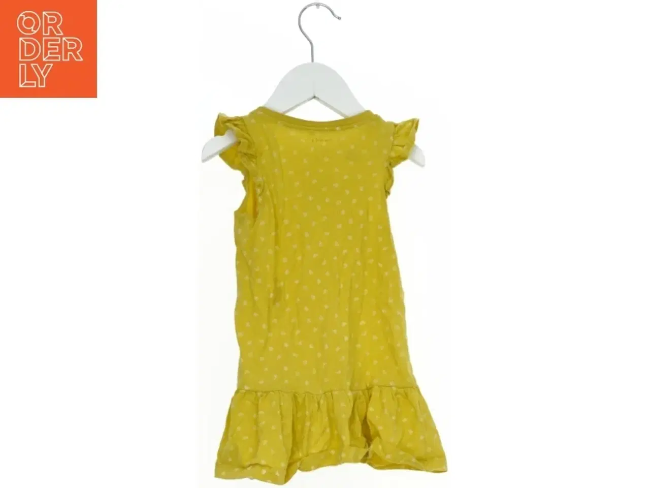 Billede 2 - Gul kjole med hvide prikker fra Name It (str. 92)