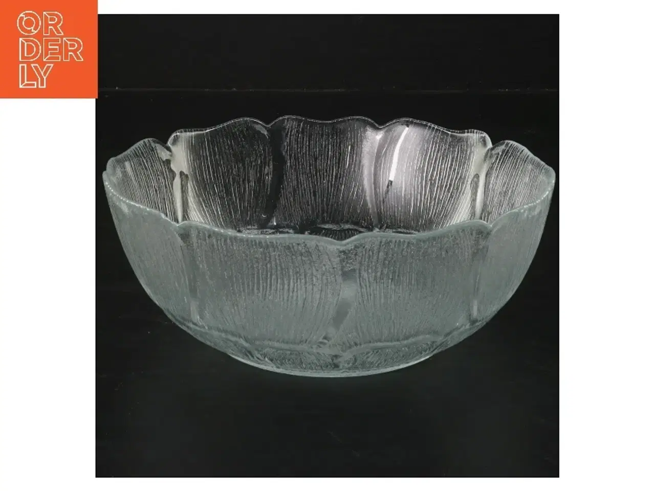 Billede 1 - Glas skål (str. Ø 18 cm)