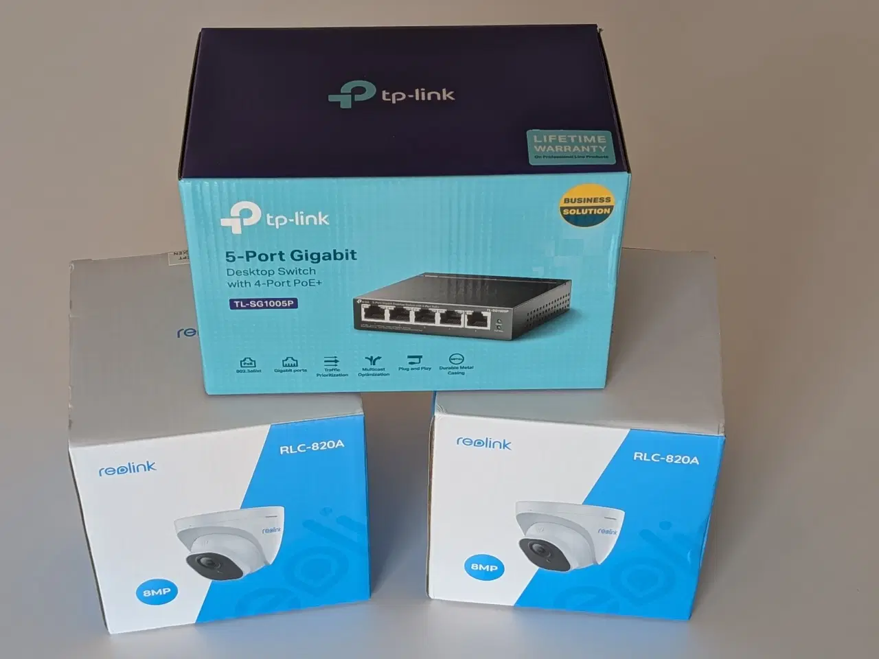 Billede 1 - Nyt Reolink 4K Overvågnings-kit 2 Stk.