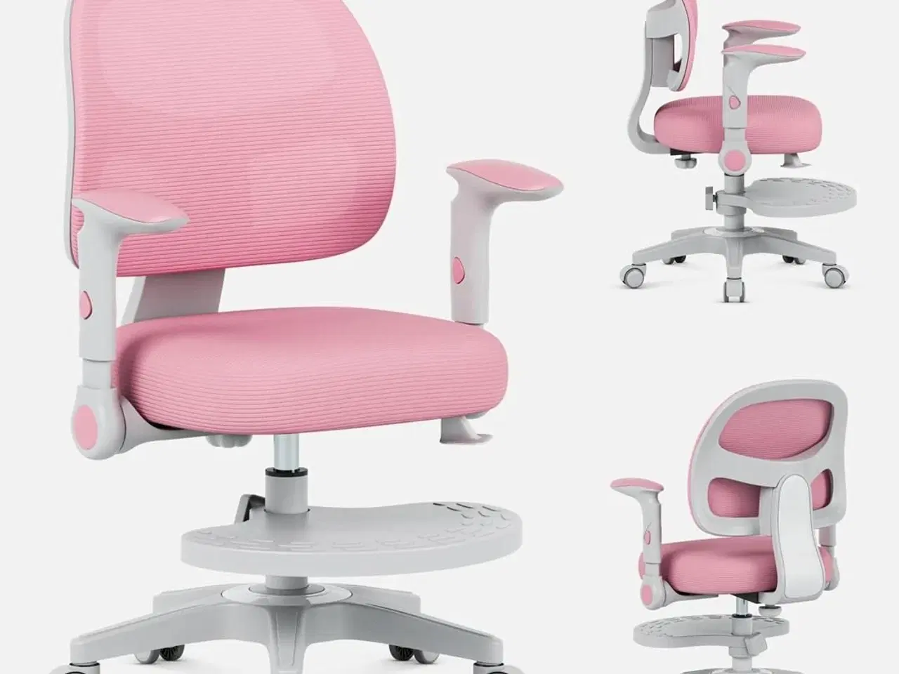 Billede 12 - Kontorstol til børn MARK ADLER Junior 5.0 – pink drejestol