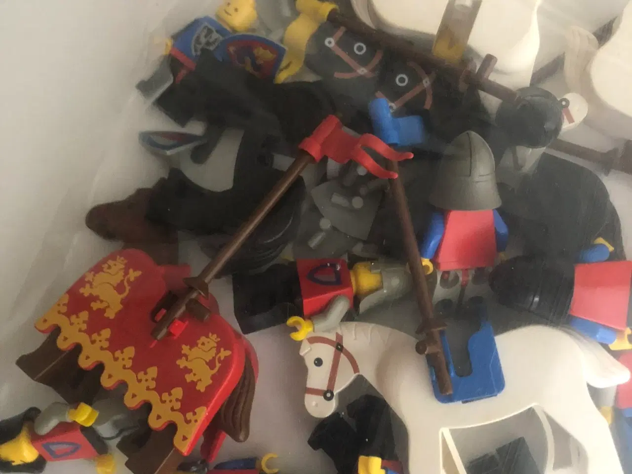 Billede 9 - LEGO 13 Ridder heste våben skjold