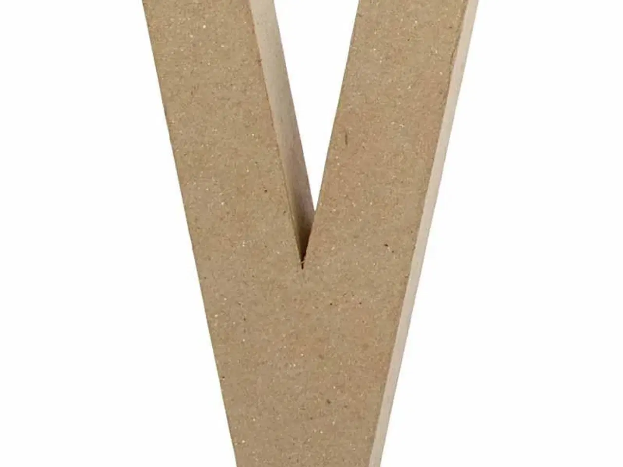 Billede 1 - Bogstav, V, H: 20,5 cm, B: 11,5 cm, tykkelse 2,5 cm, 1 stk.