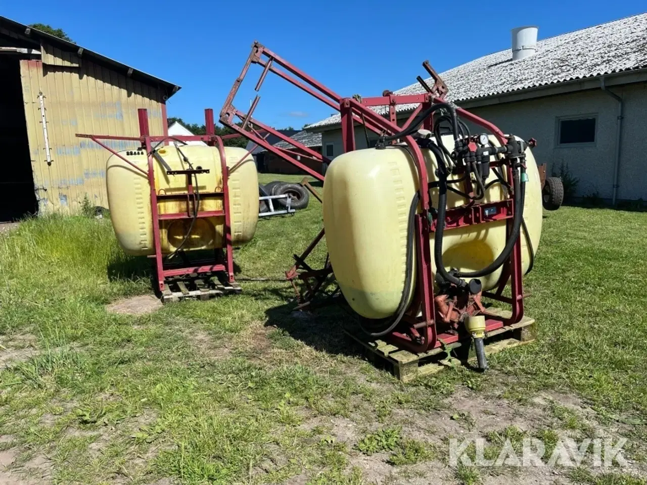 Billede 2 - Marksprøjte Hardy 800/1000 liters 2 styk
