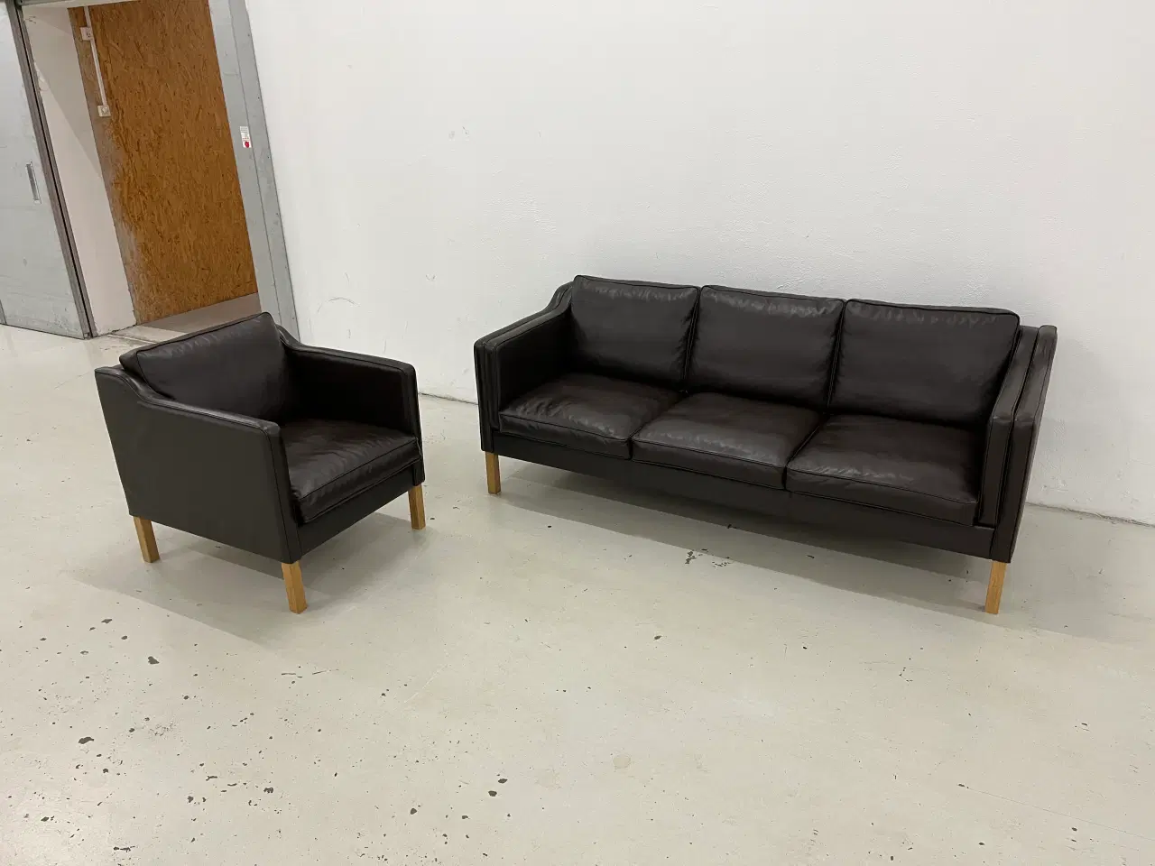 Billede 1 - Dc3900 Sofagruppe 3 Pers.Sofa og stol.
