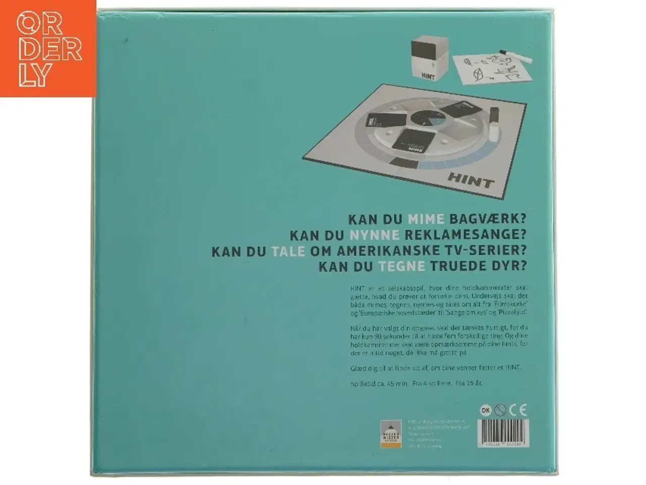 Billede 3 - Hint brætspil (str. 27x27 cm)